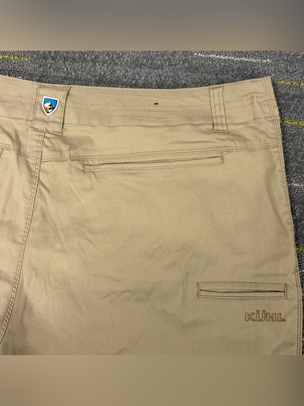 Kuhl Resistor Lite Shorts Mens 40 Tan Hiking Outdoor Gorpcore Casual Chino 8” - Picture 7 of 12